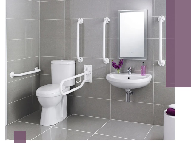 Поручни для санузлов в Шадринске: установка, ремонт и монтаж